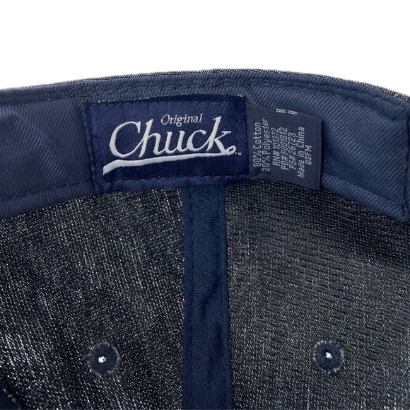 Original CHUCK Flat Billed Casual Hat Cap Adjustable SnapbackㅣNo to BulliesㅣNWT - Picture 4 of 8